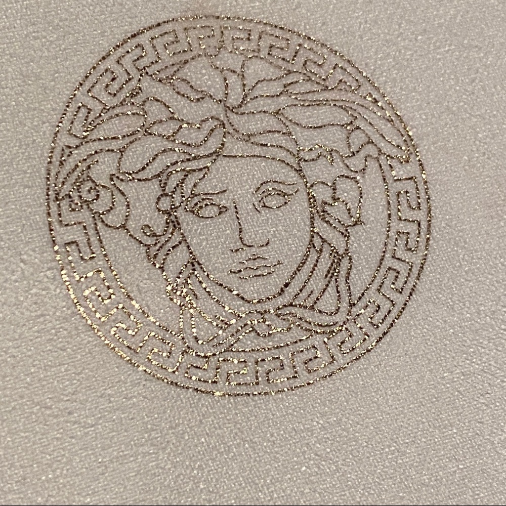 GIANNI VERSACE MEDUSA Vintage Gold Bag! Cuff - Picture 2 of 3